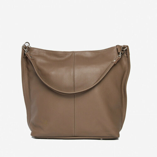 фото Сумка торба maxsimo tarnavsky, фактура зернистая, бежевый