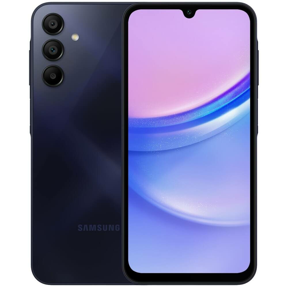 Смартфон Samsung Galaxy A15 256 ГБ темно-синий