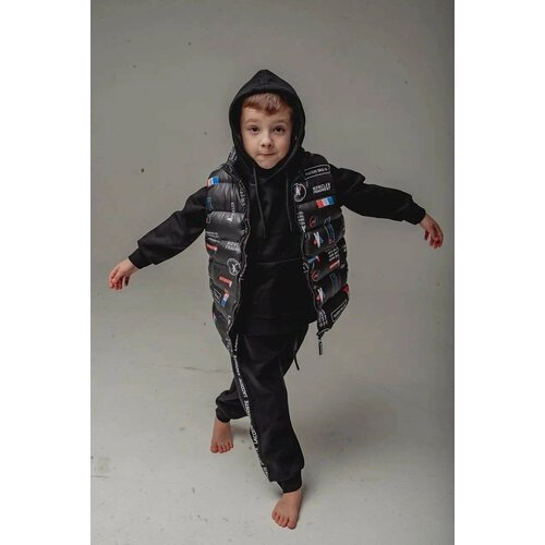 фото Жилет, размер 12-13 лет, черный турция