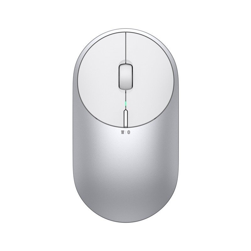 Мышь Xiaomi Mi Portable Mouse 2 BXSBMW02 беспроводная серебристый