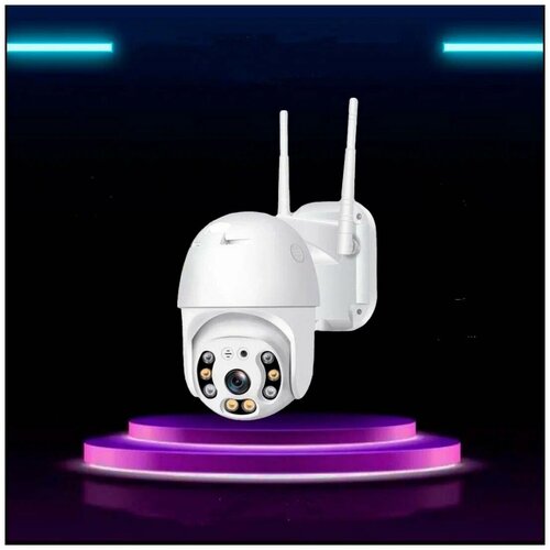 Беспроводная уличная поворотная PTZ Wi-Fi камера видеонаблюдения LS Vision Уличная камера видеонаблюдения Вайфай камера видеонаблюдения 1529₽