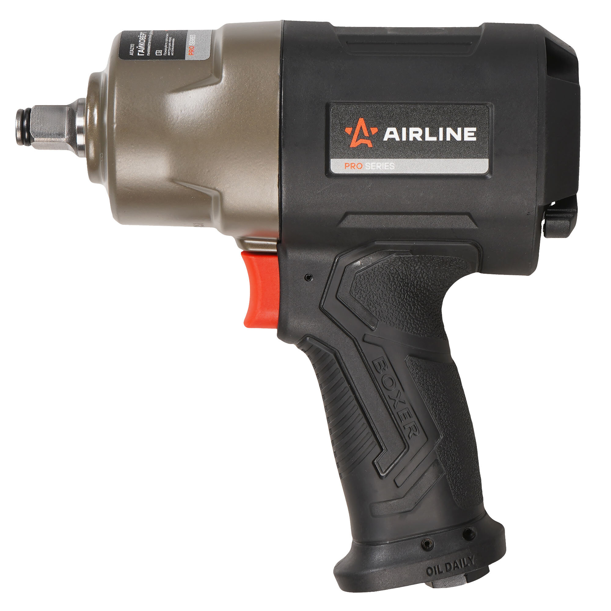 фото Гайковерт пневматический ударный композитный 1/2"DR 1680Нм PRO ATAZ113 AIRLINE