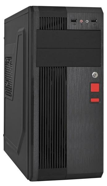 Корпус ATX Exegate UN-605B 500 Вт чёрный (EX283225RUS)