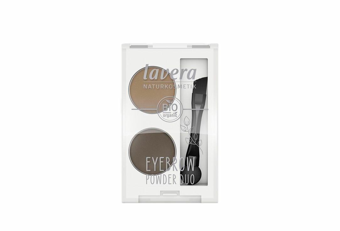 LAVERA Пудра для бровей Eyebrow Powder Duo