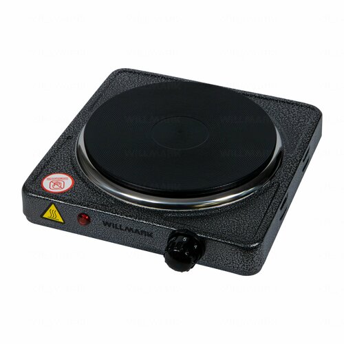 Плита элек WILLMARK НS-115G 1 чугунная конф185 mm 1500Вт корпус из нерж стали цвет серый 1300₽