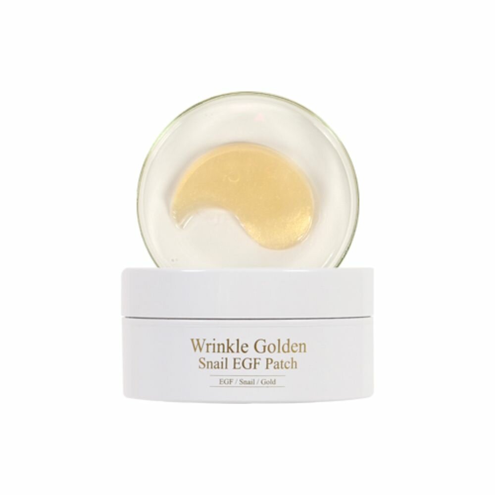 THE SKIN HOUSE Гидрогелевые патчи с золотом и муцином улитки Wrinkle Golden Snail Egf Patch (60 шт)