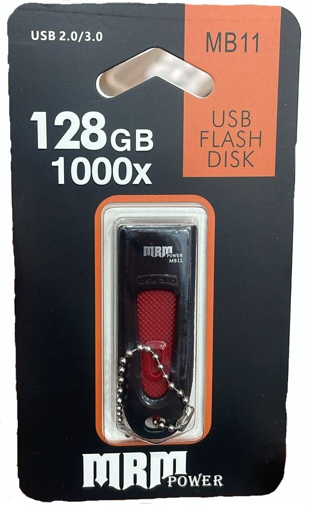 128 ГБ USB-флешка / флеш-накопитель MRM MB49 , чёрный Флешка USB Pastic 128GB 10Mb/s High speed