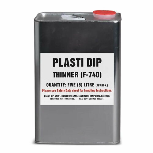Разбавитель Thinner F-740, 5л для жидкой резины Plasti Dip