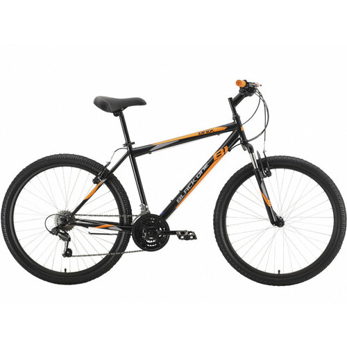 Black One Велосипед Black One Onix 26 (рама 18, черный/серый/оранжевый )