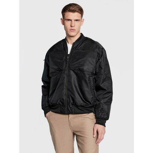 Куртка adidas, размер S [INT], черный мужская куртка лайнер thisisneverthat polartec reversible quilted оливковый размер m