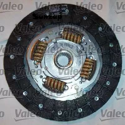 VALEO 801502 3-х компонентный комплект сцепления