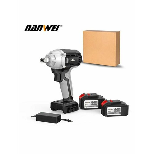 NANWEI 21В Электрическая аккумуляторный 350N гайковерт 40ah 6112₽