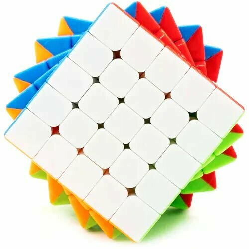 Кубик Рубика 5x5 Магнитный / ShengShou YuFeng M Цветной пластик / Антистресс головоломка