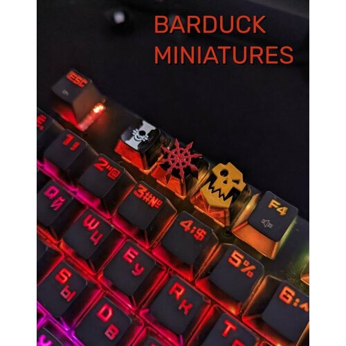 Warhammer Keycaps кейкапы клавиши для механической клавиатуры окрашенные 160900₽