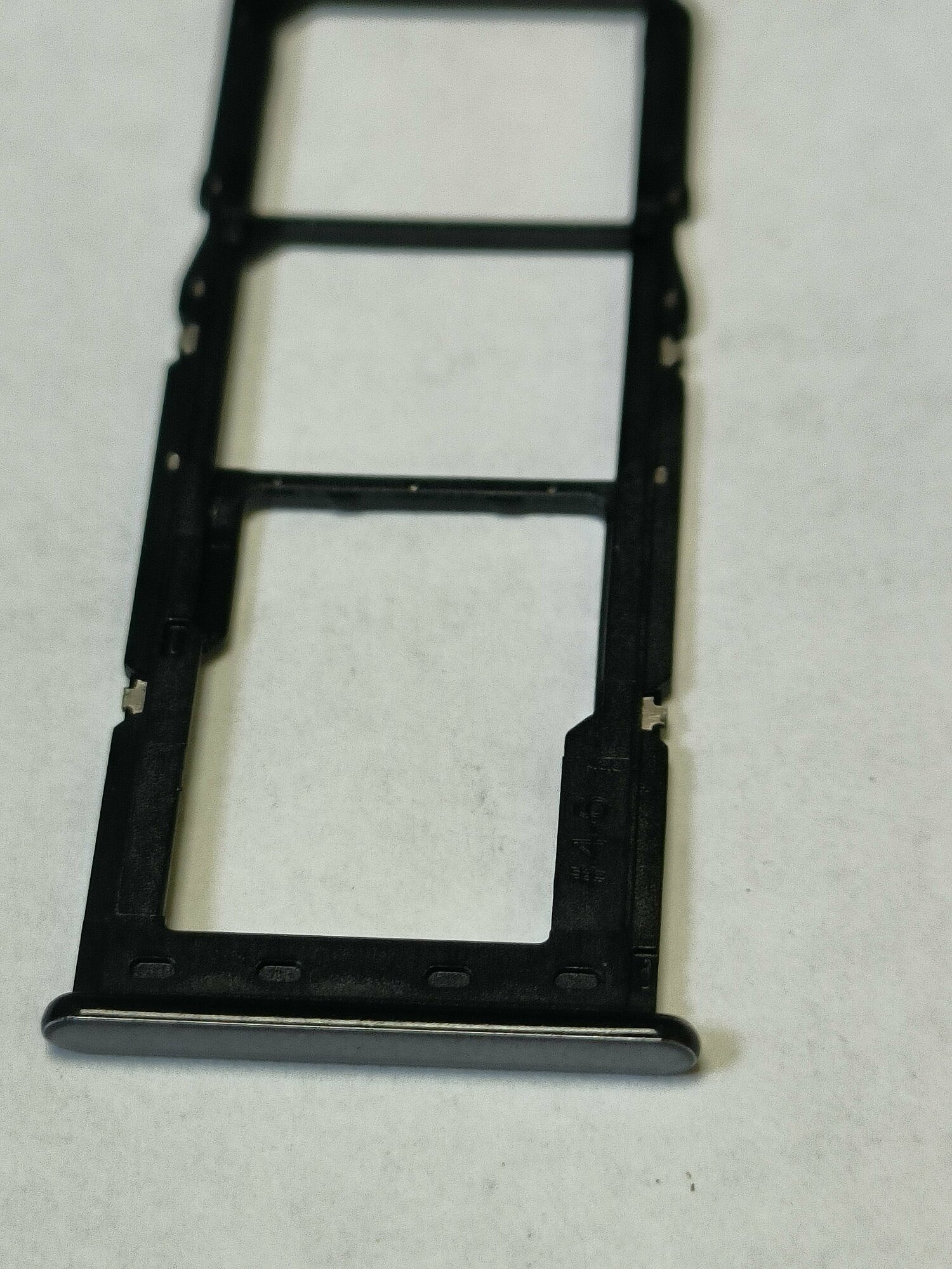 Сим лоток для samsung a32(a325f) черный — фото 1