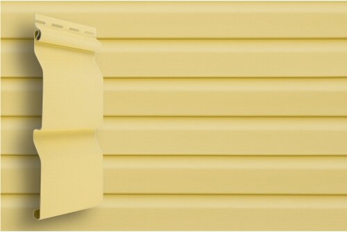 фото Сайдинг Корабельная доска Grand Line Standart золотой песок (3,66м), 22 шт