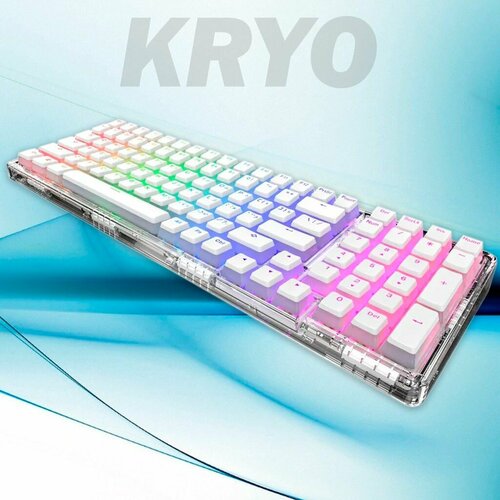 Клавиатура Red Square Keyrox Kryo (RSQ-20040) G3ms Moonstone Switch бесцветный, прозрачный