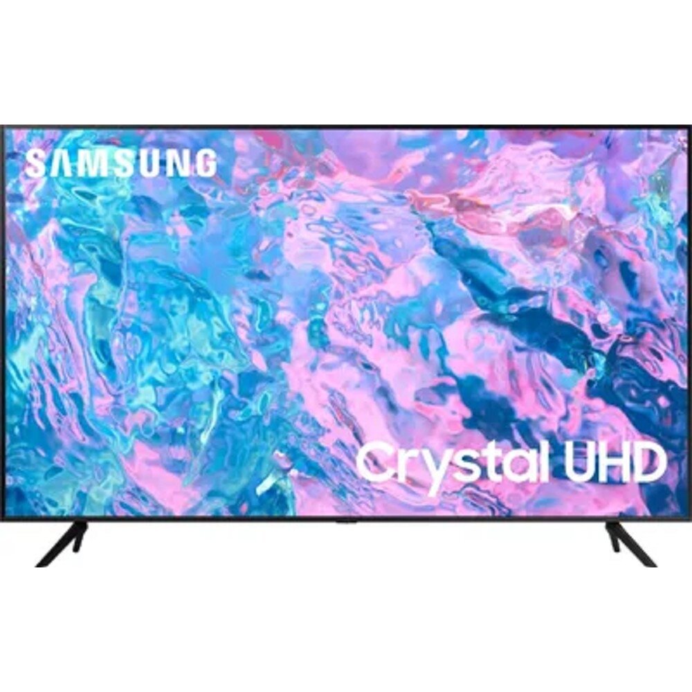 Samsung Телевизор Samsung 43" UE43CU7100UXRU Series 7 черный {Ultra HD 60Hz DVB-T2 DVB-C DVB-S2 USB WiFi Smart TV (RUS)}