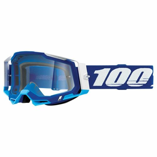 Очки 100% Racecraft 2 Goggle Blue / Clear Lens