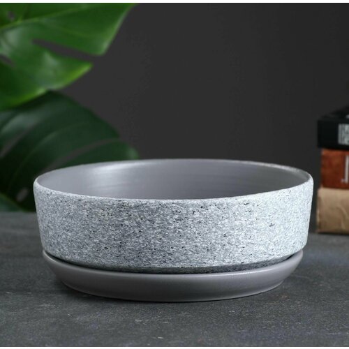 Горшок цветочный Бонсай серый 2 л 1390₽