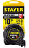 STAYER BlackMax 10м / 25мм рулетка в ударостойком полностью обрез...