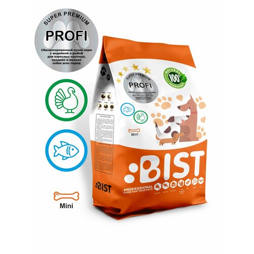 Корм для собак сухой , для мелких пород BIST 
