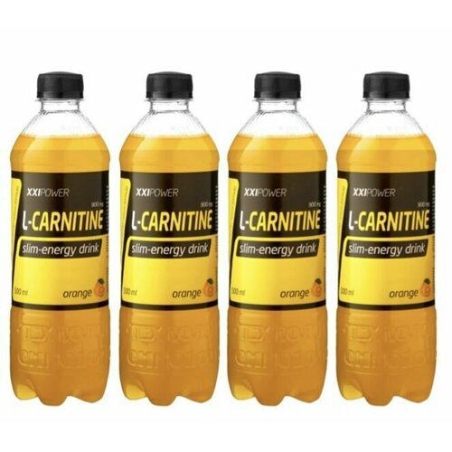 россия xxi l карнитин 100 капс Напиток L-Carnitine Апельсин 500 мл х 4 шт