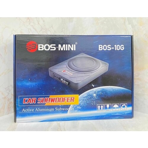 Сабвуфер под сиденье Bos Mini Bos-10G 800 вт 10 дюймов 8599₽
