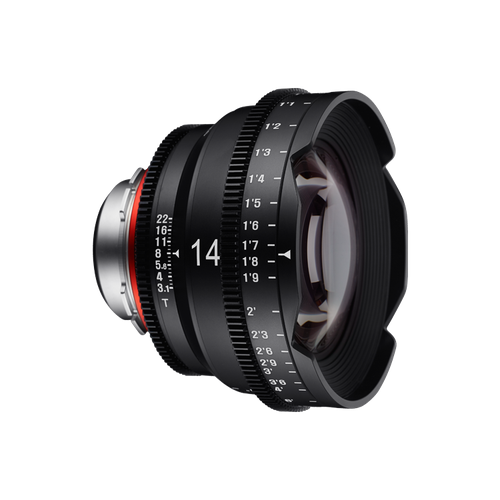 Samyang XEEN 14mm T31 FF CINE Lens PL кинообъектив с алюминиевым корпусом 27588000₽