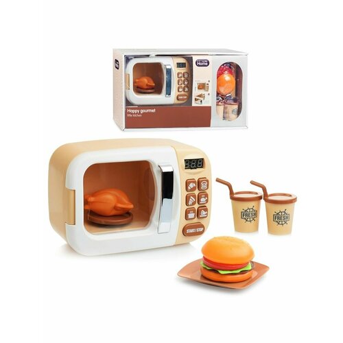Бытовая техника детская микроволновая печь с продуктами 2500₽