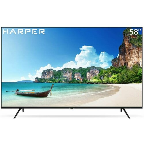 Телевизор LCD Harper 58U771TS UHD 4K безрамочный Android Smart TV 4799000₽