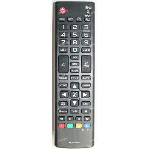 LG AKB73715622, Пульт ДУ пульт ду для телевизора lg akb73715622