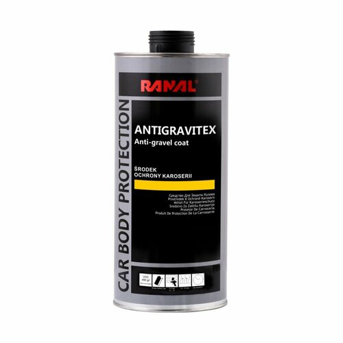 Антигравийное покрытие Ranal ANTIGRAVITEX 1кг белый