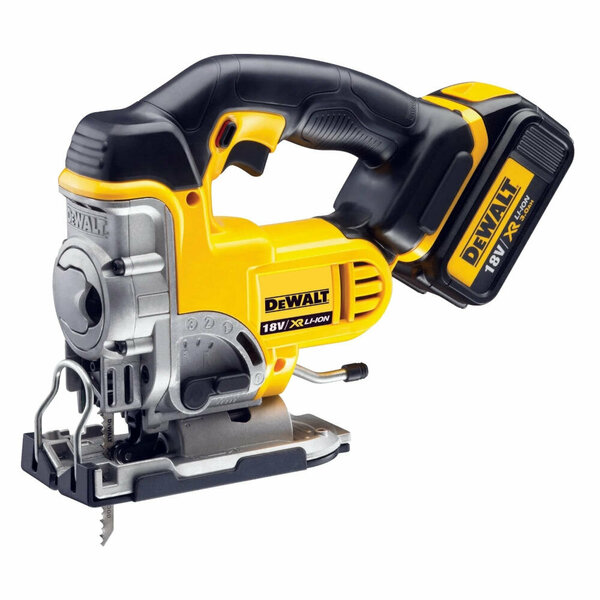 фото Аккумуляторный электролобзик DeWALT DCS331M2 4.0Ач х2 кейс, 400 Вт