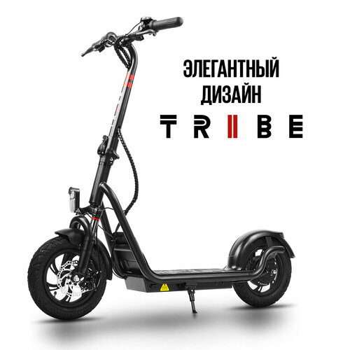 Электросамокат TRIBE Drakkar до 120 кг , черный электросамокат tribe himba white