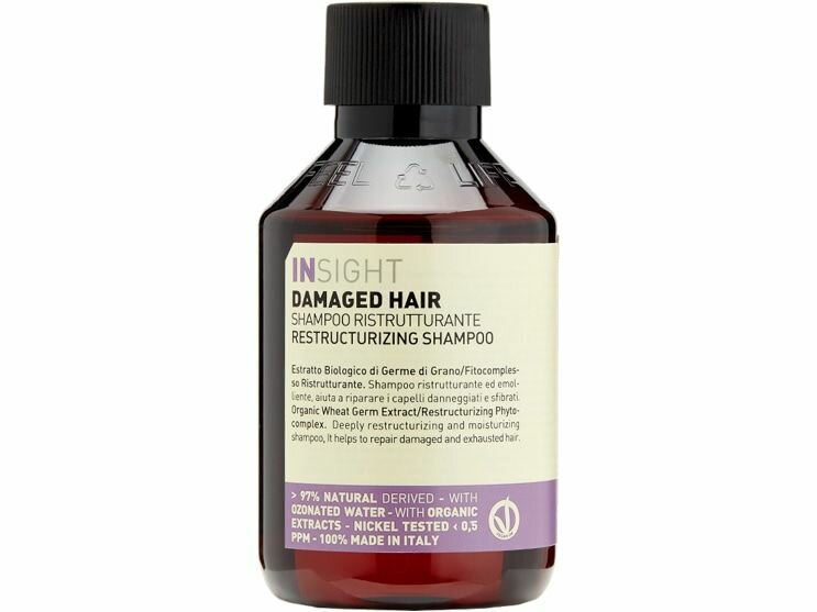 Шампунь для восстановления поврежденных волос Insight Professional DAMAGED HAIR RESTRUCTURIZING SHAMPOO travel size