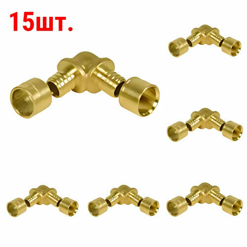 Угольник Gummel 90 25 6 бар 15 шт 3385₽