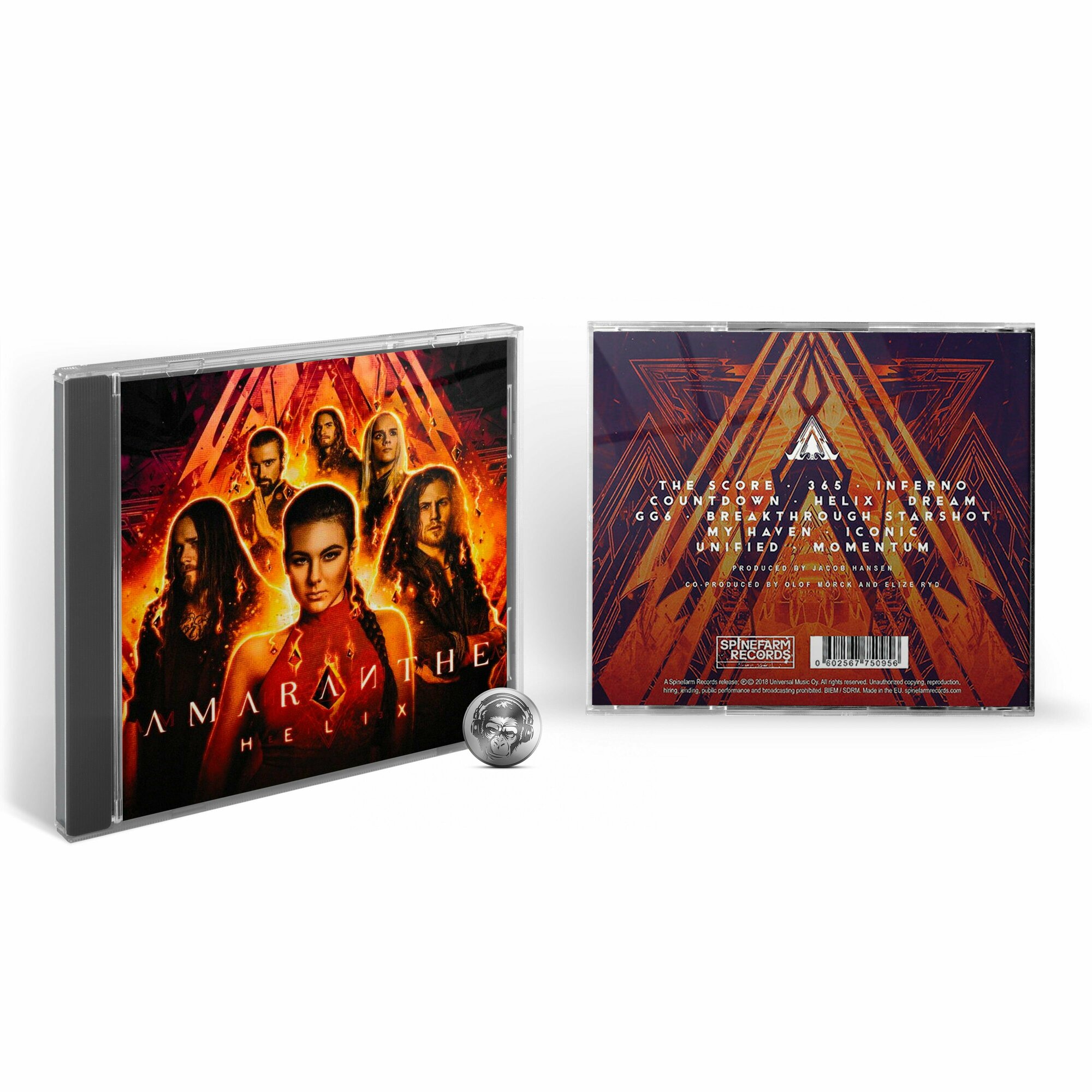 Amaranthe - Helix (1CD) 2018 Jewel Аудио диск