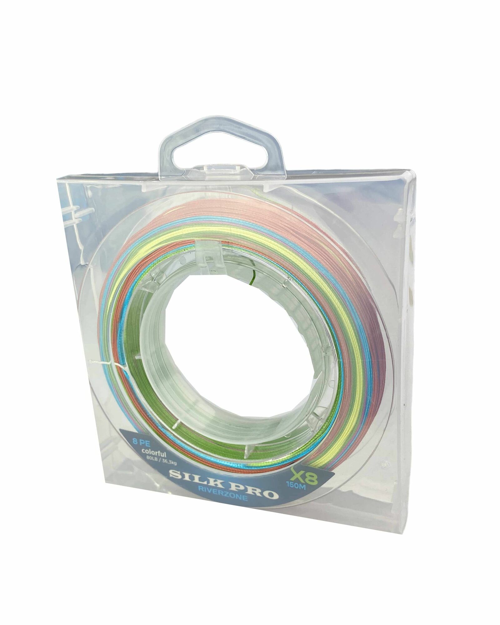 Шнур Riverzone Silk Pro WX8 PE 8,0 150м Colorful — фото 1
