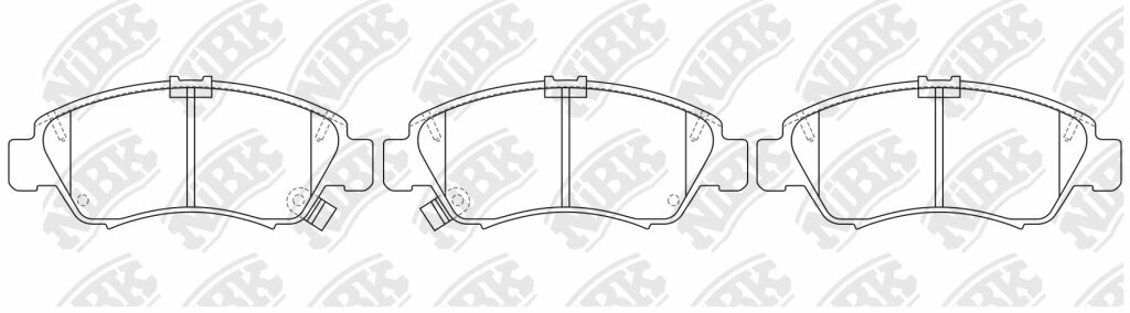 Колодки дисковые NIBK PN8265