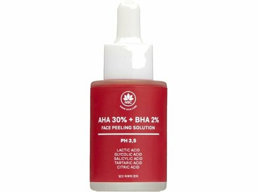 Пилинг для лица Name Skin Care Facial Peeling Solution AHA 30% + BHA 2%