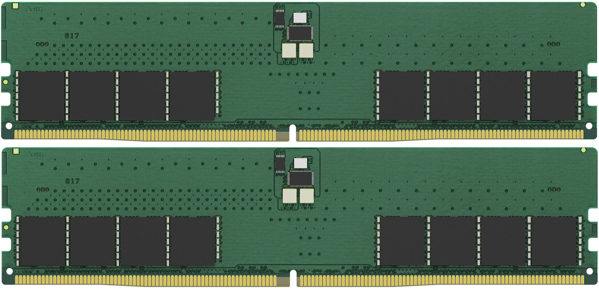 Память DDR5 2x32GB 5200MHz Kingston KVR52U42BD8K2-64 Valueram RTL PC5-41600 CL42 DIMM 288-pin 1.1В dual rank Ret