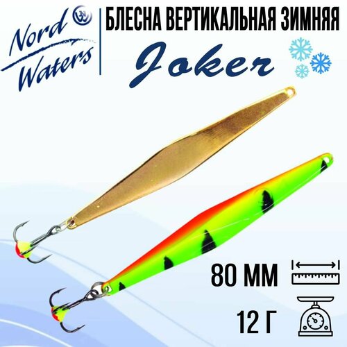 Блесна для рыбалки вертикальная Nord Waters Joker-NW WRB080013FTG