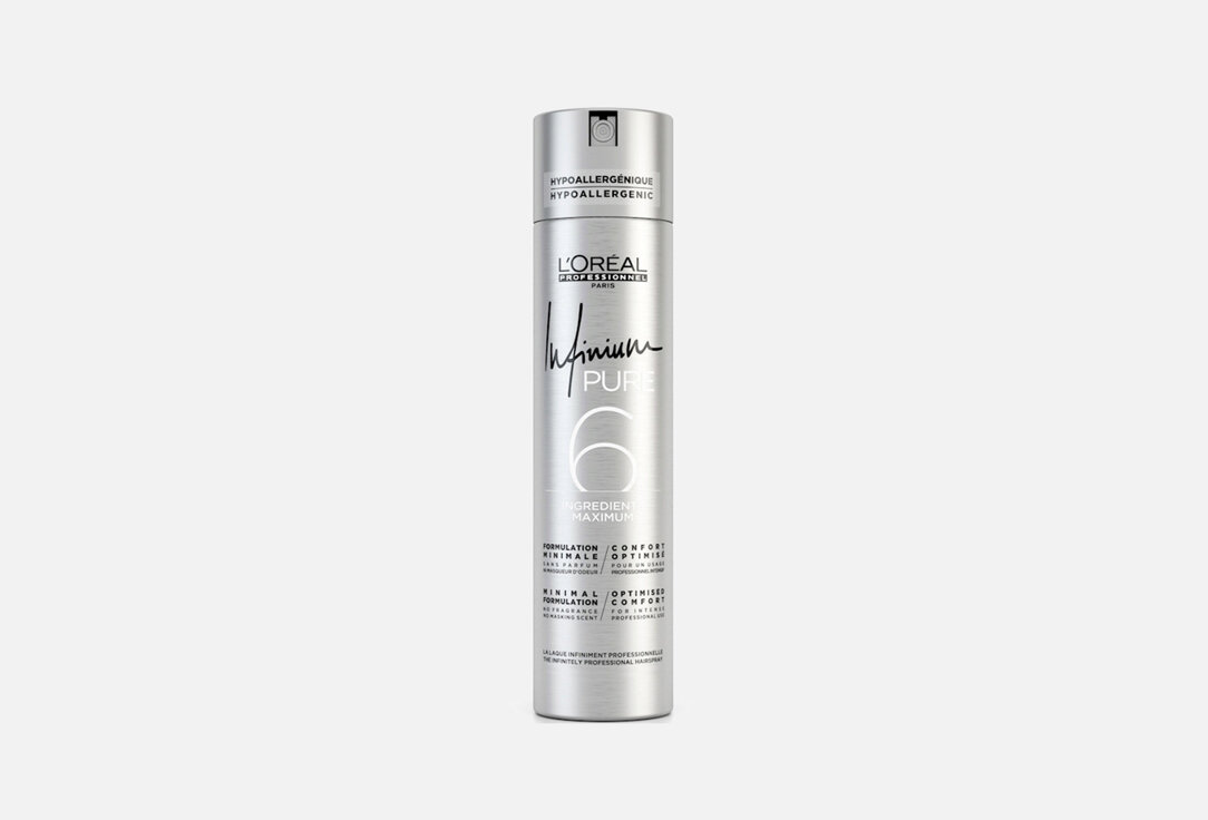 ЛАК для сильной фиксации L'Oreal Professionnel, INFINIUM PURE STRONG 300мл