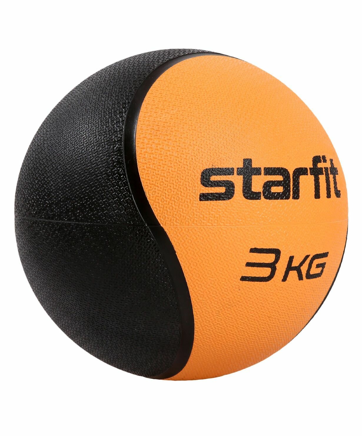 Медбол высокой плотности STARFIT GB-702 3 кг, оранжевый