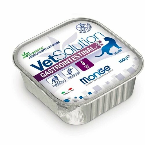 Влажный корм для кошек Vetsolution Cat Gastrointestinal 12шт. х 100 г острый панкреатит