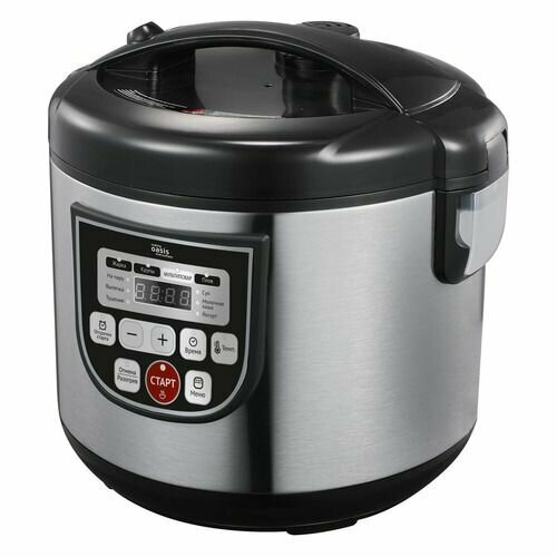 Мультиварка OASIS MC-12P 860Вт черныйсеребристый 780800₽