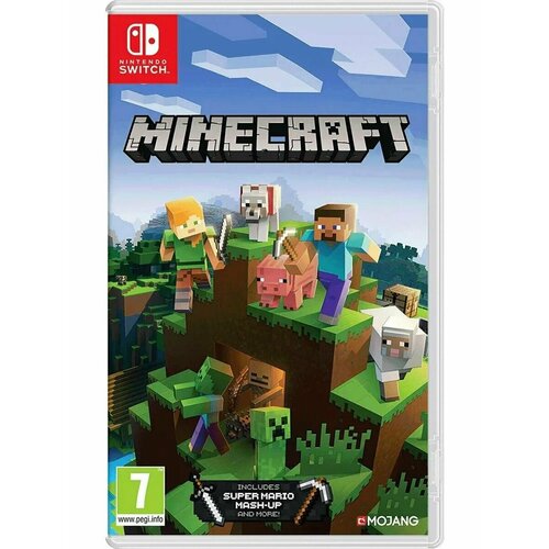 mojang ab minecraft epic bases Игра Minecraft для Nintendo Switch (Русские субтитры)