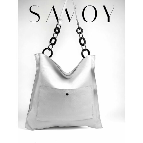 Сумка хобо Savoy, белый