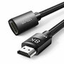 Кабель-удлинитель UGREEN HD151 (40400) HDMI 8K Male To Female Extension Cable. Длина: 0,5 м. Цвет: черный